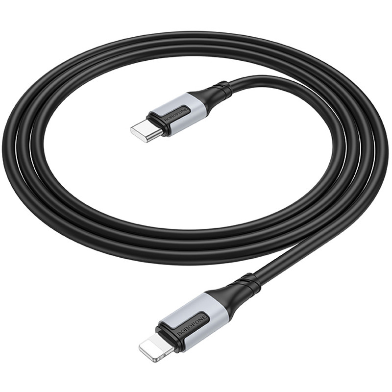 Дата кабель Borofone BX101 Creator 27W Type-C to Lightning (1m) - Зображення 4