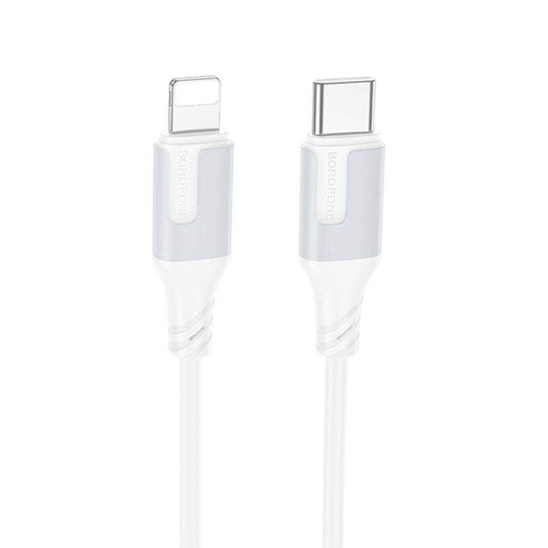 Дата кабель Borofone BX101 Creator 27W Type-C to Lightning (1m)