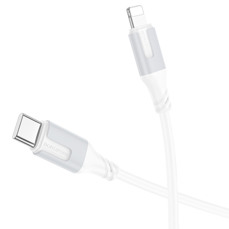 Дата кабель Borofone BX101 Creator 27W Type-C to Lightning (1m) - Зображення 3
