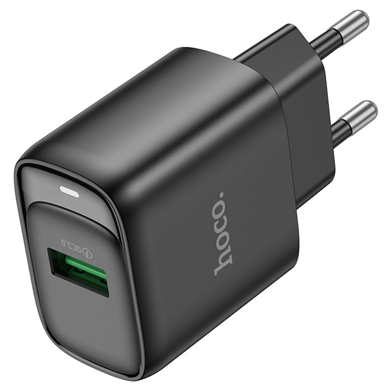 Мережевий зарядний пристрій Hoco C140A Smart QC3.0 18W (1USB-A) - Зображення 2