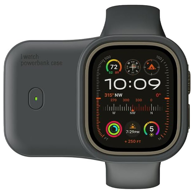 Повербанк Charging Soft Case for Apple Watch 49mm 1200 mAh