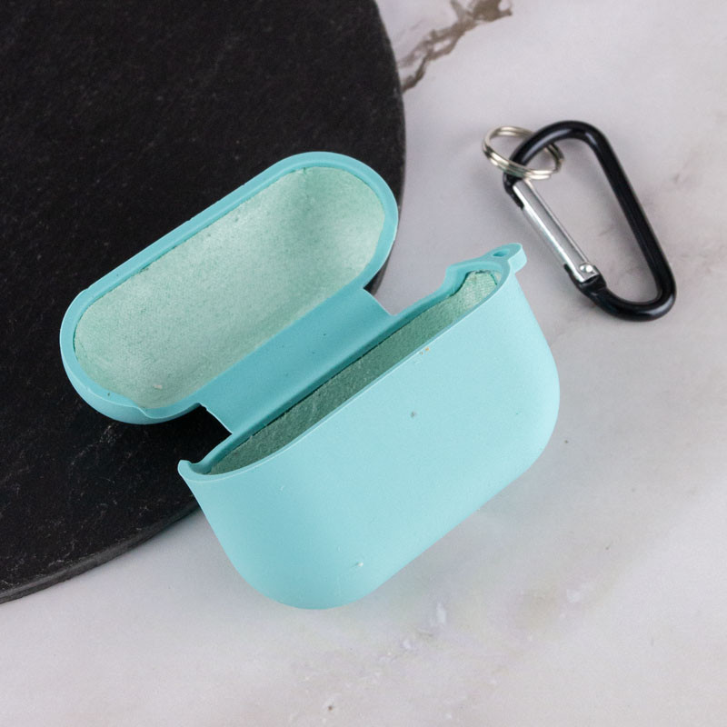 Силіконовий футляр з мікрофіброю для навушників Airpods Pro 2 / Pro - Зображення 3