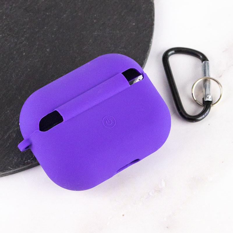 Силіконовий футляр з мікрофіброю для навушників Airpods Pro 2 / Pro - Зображення 3