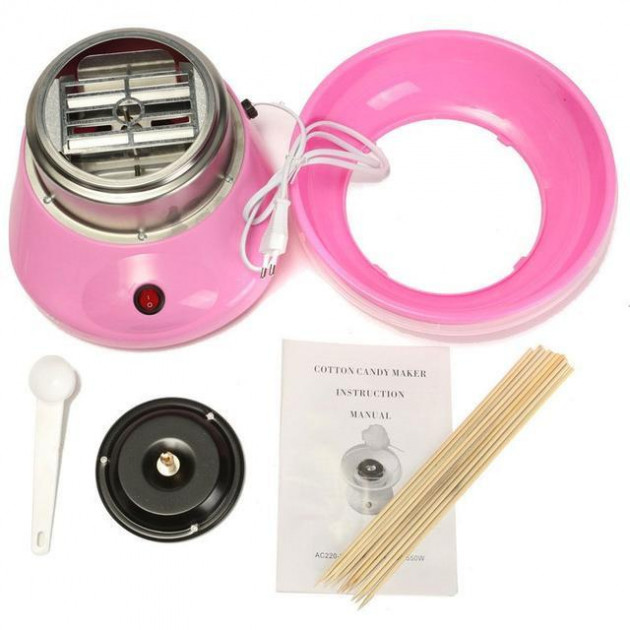 Аппарат для сладкой ваты Cotton Candy Maker, детский аппарат для сладкой ваты в домашних условиях аппарат - Зображення 4