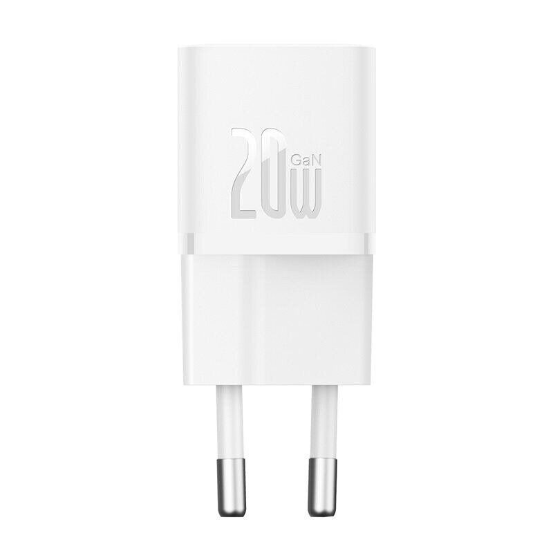 Мережевий зарядний пристрій Baseus GaN5 Fast Charger (mini) PD20W (1USB-C) (CCGN05010)