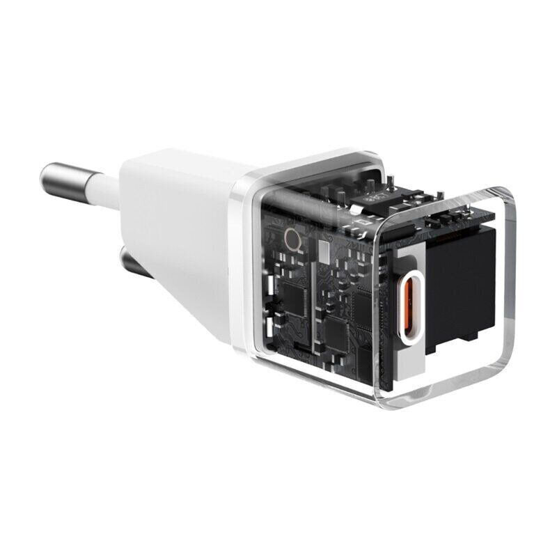 Мережевий зарядний пристрій Baseus GaN5 Fast Charger (mini) PD20W (1USB-C) (CCGN05010) - Зображення 4