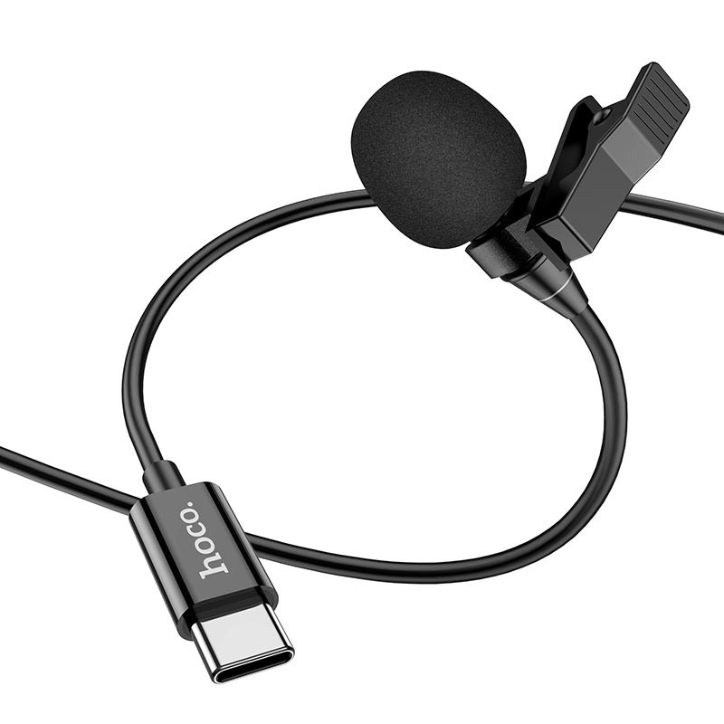 Мікрофон петличний Hoco L14 Type-C (2m) - Зображення 5