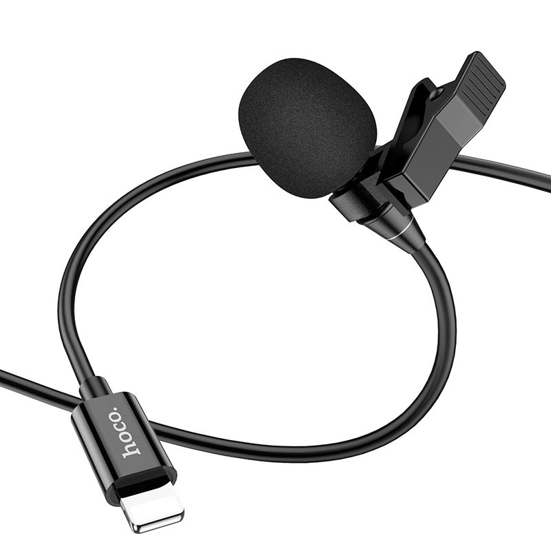 Мікрофон петличний Hoco L14 Lightning (2m) - Зображення 5