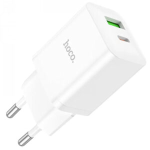 Мережевий зарядний пристрій Hoco N28 Founder PD20W+QC3.0 (1USB-A/1C)