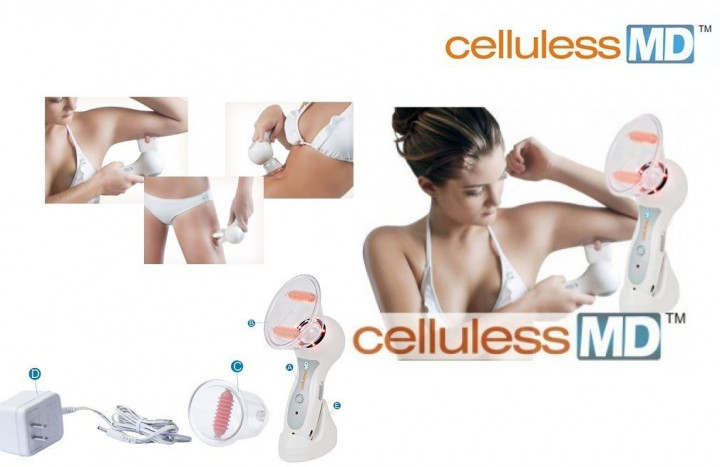 Массажер вакуумный антицеллюлитный Celluless MD NEW вакуумно-роликовый эффективный массажер Целлюлес - Зображення 20