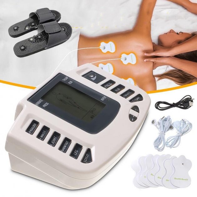 Електростимулятор точковий для тіла і стоп Digital Therapy Stroke Slimming JR-309 A - Зображення 5