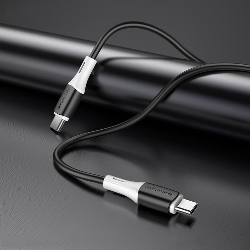 Дата кабель Borofone BX79 Type-C to Type-C 60W (1m) - Зображення 3