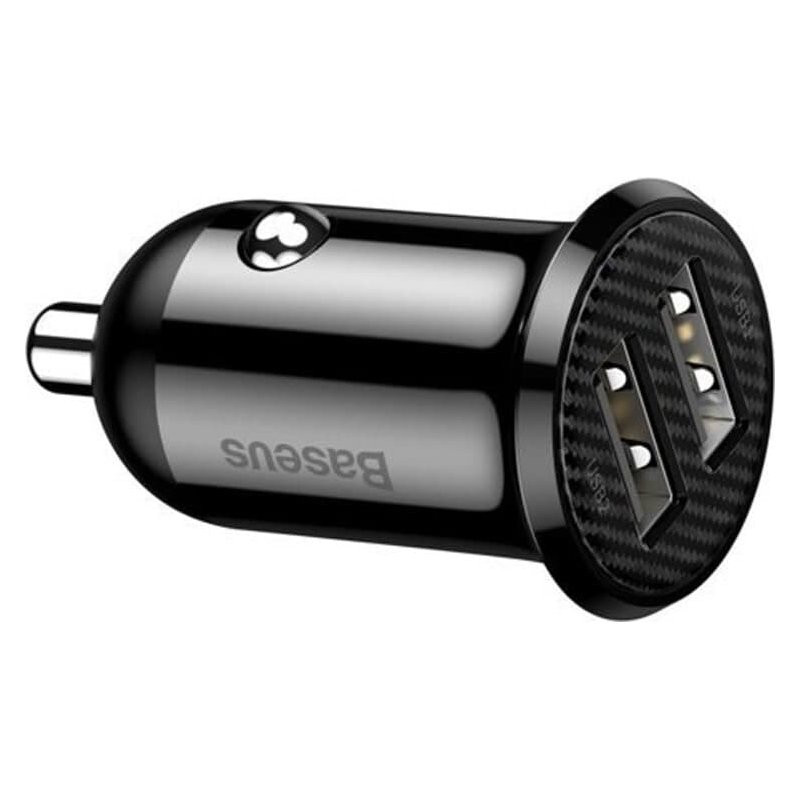 Автомобільний зарядний пристрій Baseus Grain Pro 4.8A (2USB-A) (CCALLP) - Зображення 5