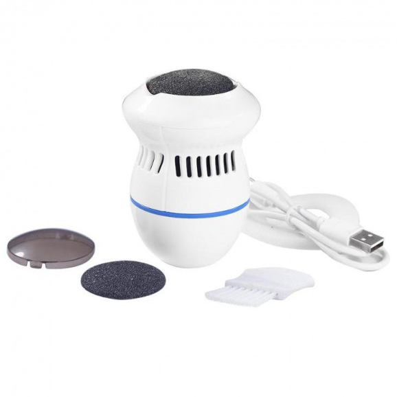 Набор для педикюра Pedi Vac Callus Remover With, универсальная пемза для ног, шлифовка для пяток - Зображення 14