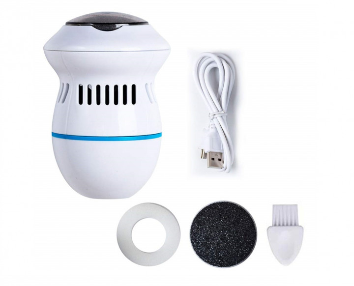 Набор для педикюра Pedi Vac Callus Remover With, универсальная пемза для ног, шлифовка для пяток - Зображення 15