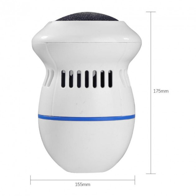 Набор для педикюра Pedi Vac Callus Remover With, универсальная пемза для ног, шлифовка для пяток - Зображення 5