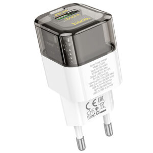 Мережевий зарядний пристрій Hoco C131A Platium PD30W+QC3.0 (1USB-A/1C)