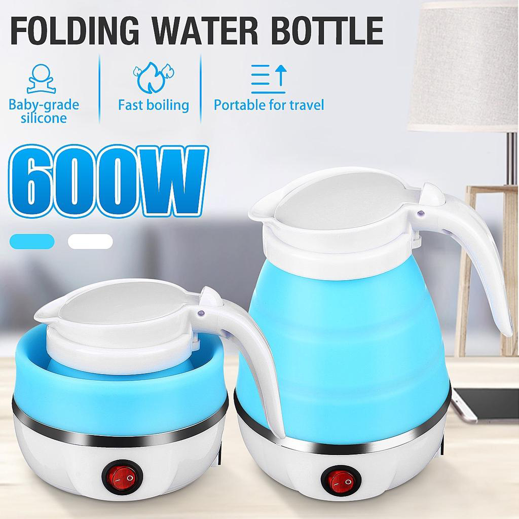 Електрочайник складаний Travel Folding 600 мл блакитного колору - Зображення 5