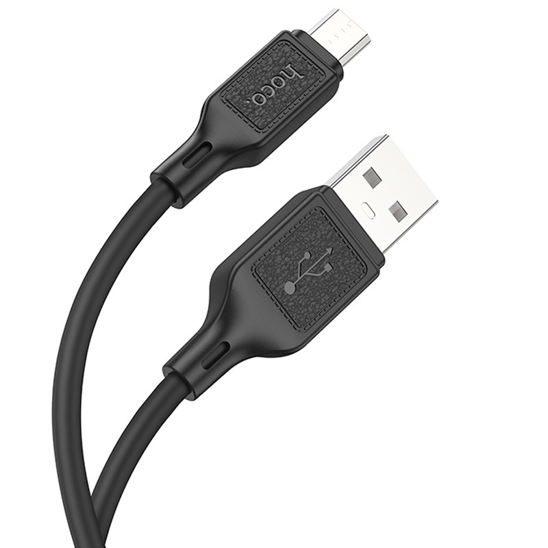 Дата кабель Hoco X90 Cool silicone USB to MicroUSB (1m) - Зображення 2