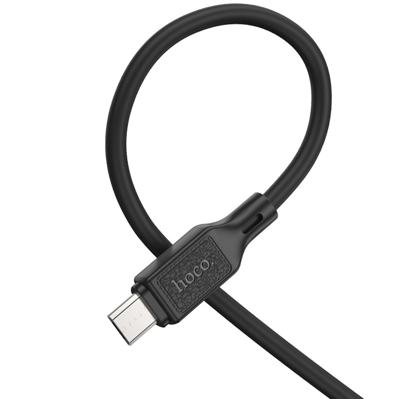 Дата кабель Hoco X90 Cool silicone USB to MicroUSB (1m) - Зображення 3