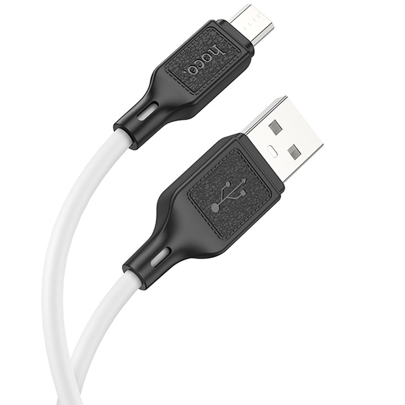 Дата кабель Hoco X90 Cool silicone USB to MicroUSB (1m) - Зображення 2