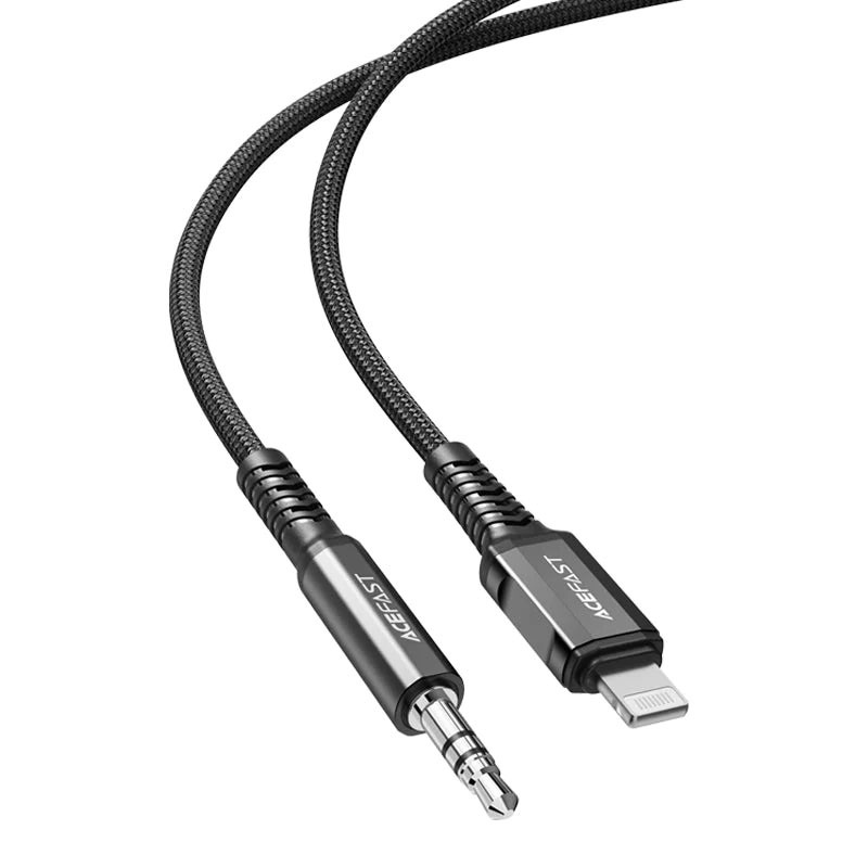 Аудіо кабель Aux Acefast C1-06 (Lightning to AUX 3.5mm) (1m) - Зображення 3