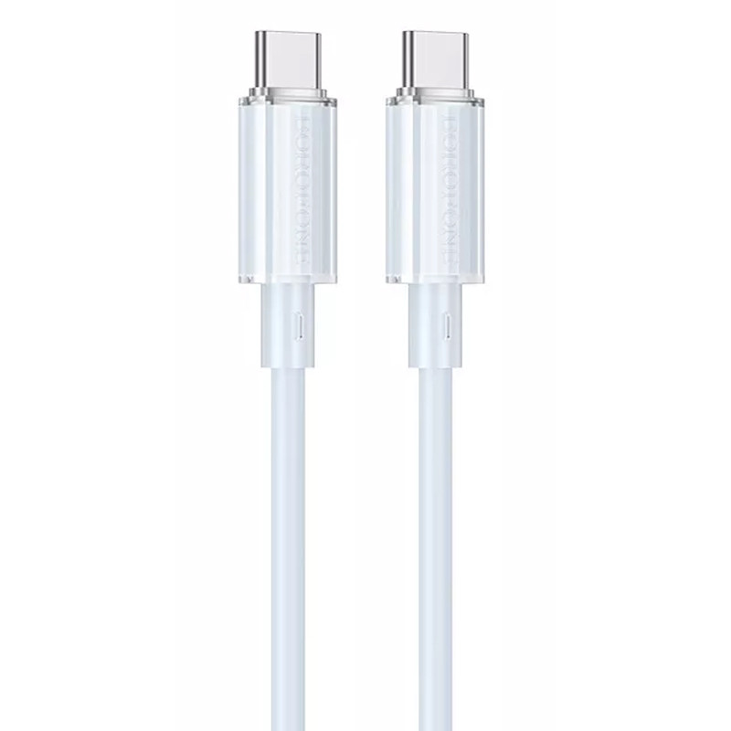 Дата кабель Borofone BX112 Lemon Type-C to Type-C 60W (1m)