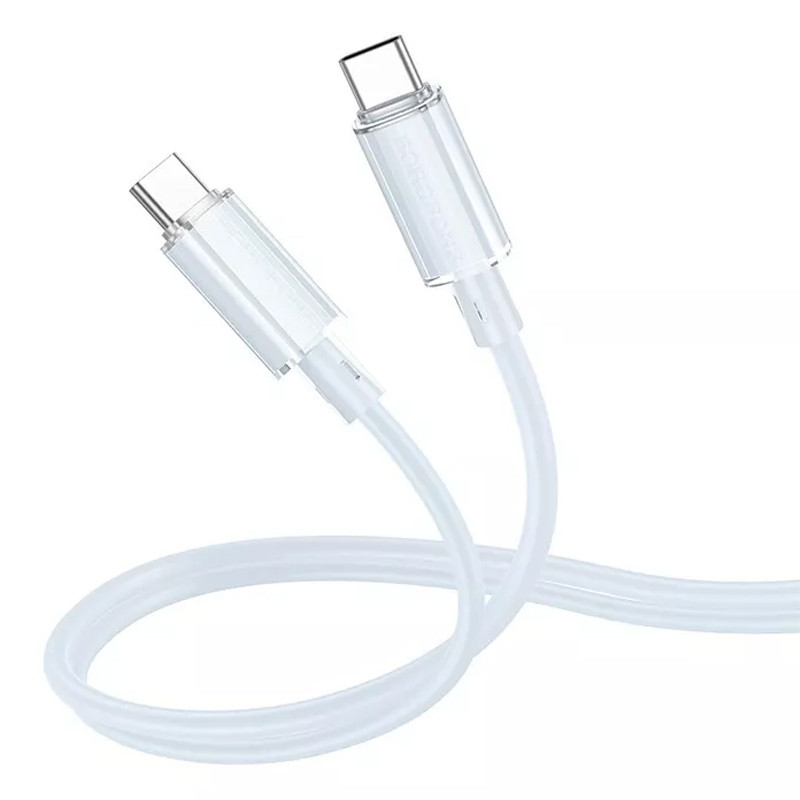 Дата кабель Borofone BX112 Lemon Type-C to Type-C 60W (1m) - Зображення 2