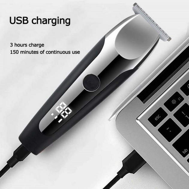 Акумуляторна машинка для стрижки VGR V-059 бездротова - Зображення 4
