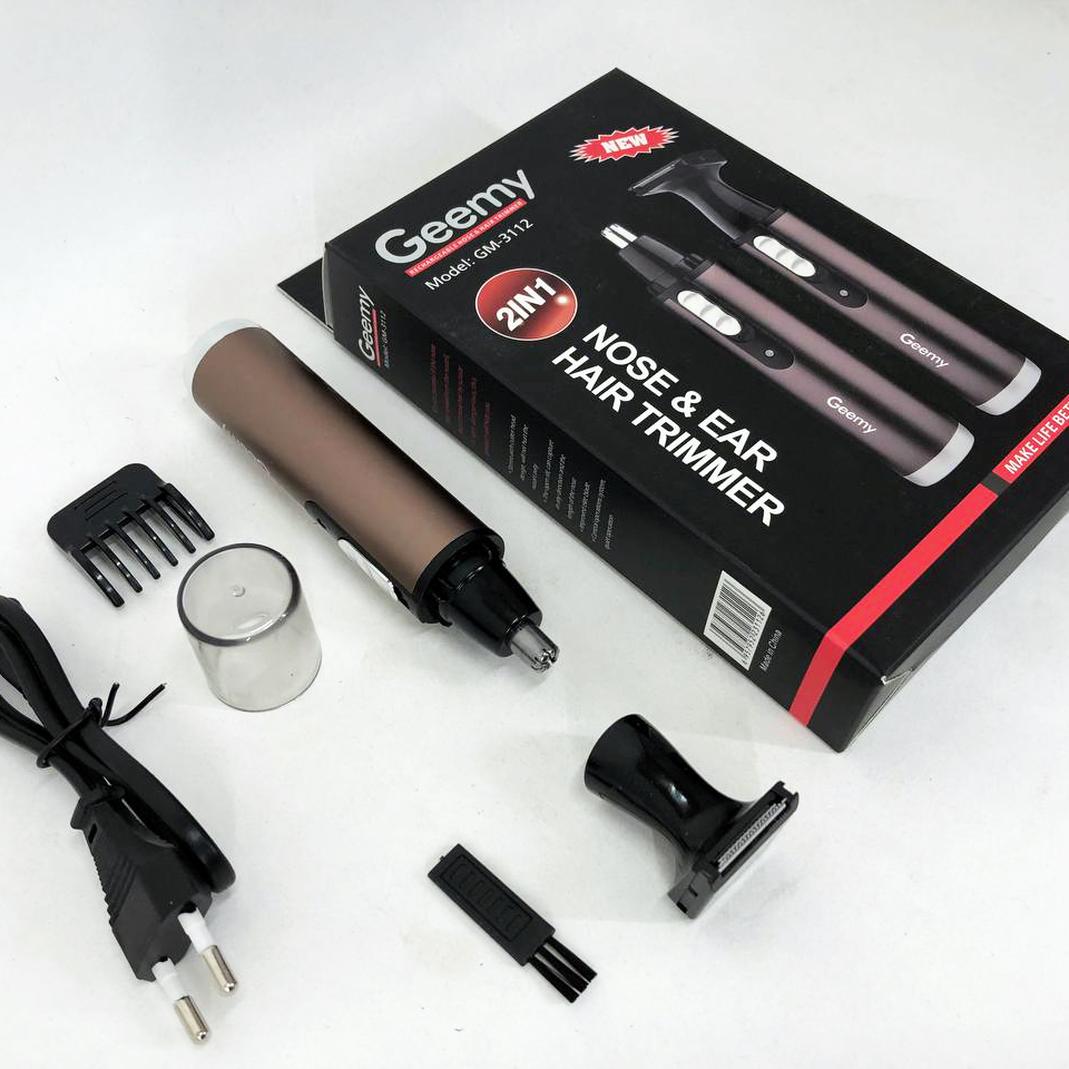 Тример GEMEI GM-3112 2в1 бездротовий для бороди - Зображення 2