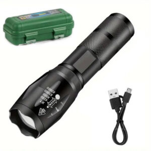Ручний ліхтар BLX51-XPE тактичний LED в кейсі 1×18650