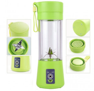 Блендер Smart Juice Cup Fruits USB. Цвет: синий