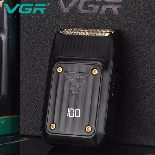 Електробритва VGR V-363 бездротова з насадками для бороди - Зображення 4