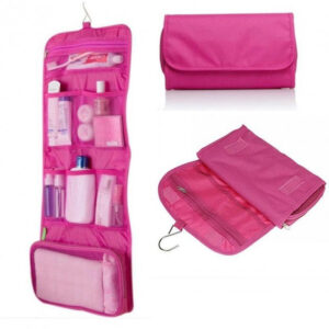 Органайзер дорожній сумочка Travel Storage Bag косметичка рожевого колору