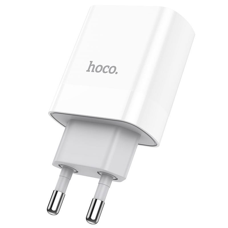Мережевий зарядний пристрій Hoco C80A Plus Rapido PD20W+QC3.0 (1USB-A/1C) - Зображення 2