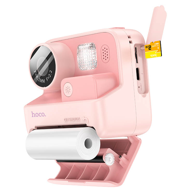 Дитяча фотокамера з моментальним друком Hoco DV200 Dual lens - Зображення 3