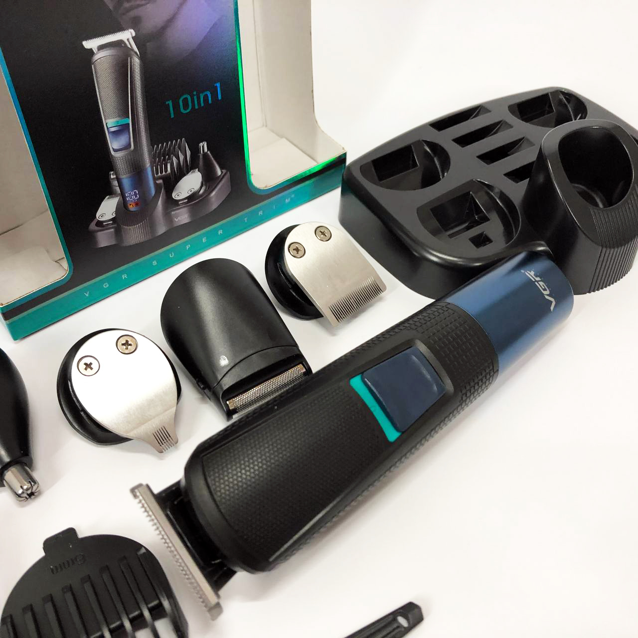 Електробритва VGR V-108 10в1 професійна машинка для стрижки - Зображення 2