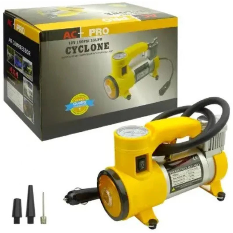 Автомобільний портативний компресор Cyclone 12 V 150 PSI