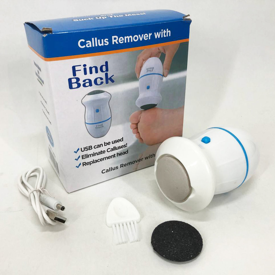 Набор для педикюра Pedi Vac Callus Remover With, универсальная пемза для ног, шлифовка для пяток - Зображення 13
