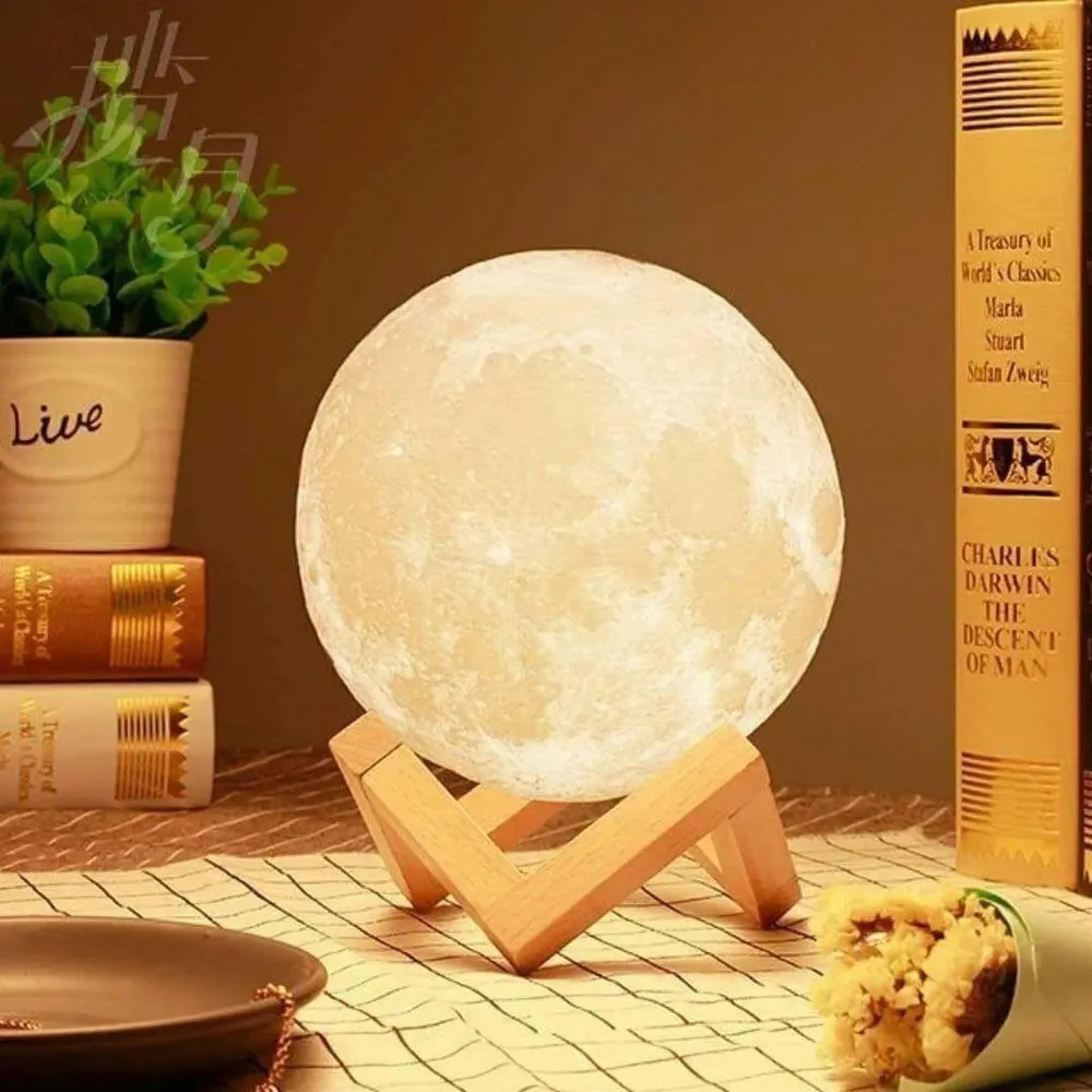 Нічник Moon Lamp 13 см для дитини на ніч - Зображення 17