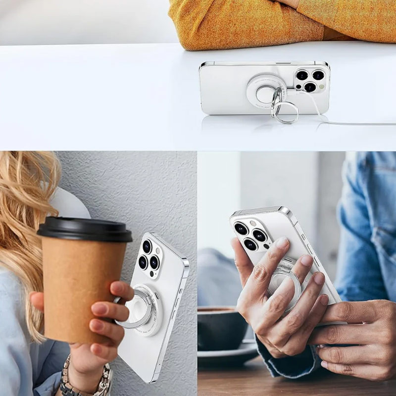 Бездротовий зарядний пристрій WIWU Wi-W027 3 in 1 wireless charger - Зображення 3