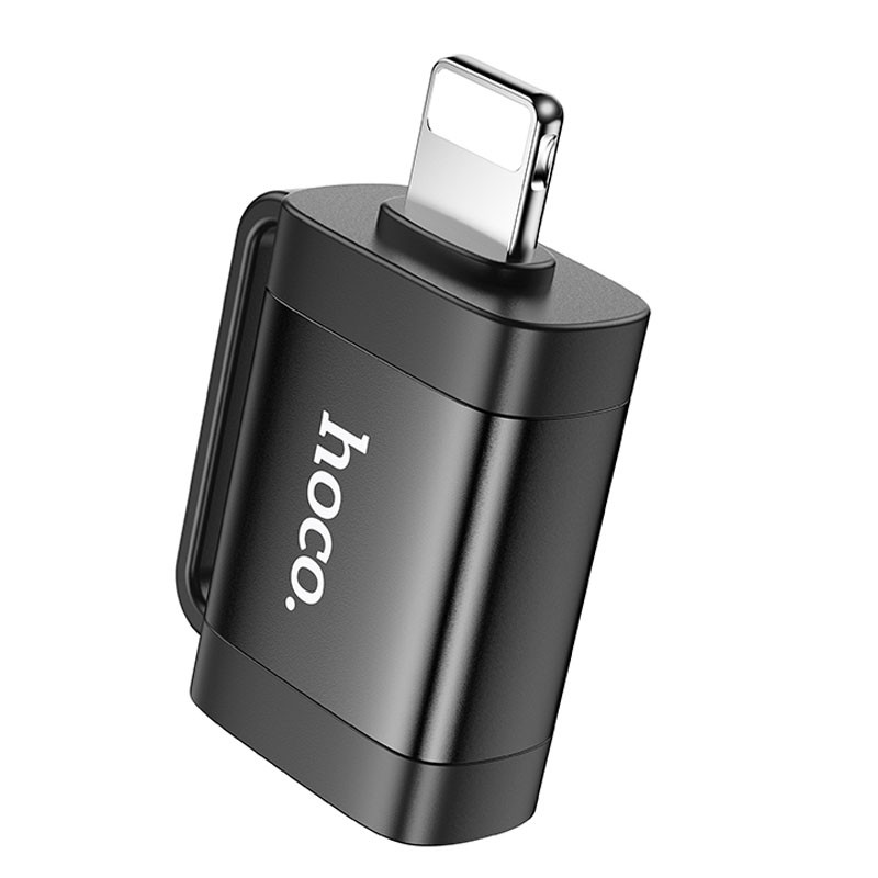 Перехідник Hoco UA31A OTG Lightning male to USB female - Зображення 3