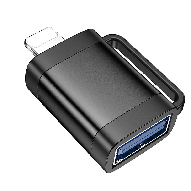 Перехідник Hoco UA31A OTG Lightning male to USB female - Зображення 4