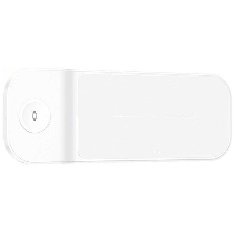 Бездротовий зарядний пристрій Hoco CQ6 Power 3-in-1 wireless fast charger (for Samsung Watch)