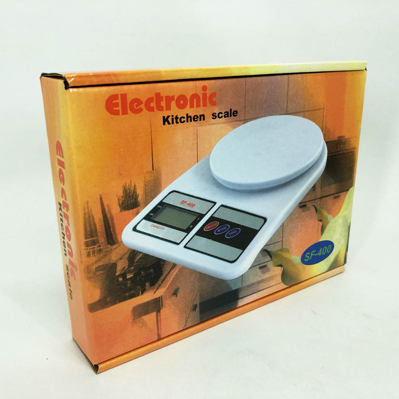 Весы кухонные электронные Domotec SF-400 с LCD дисплеем Белые до 10 кг - Зображення 5
