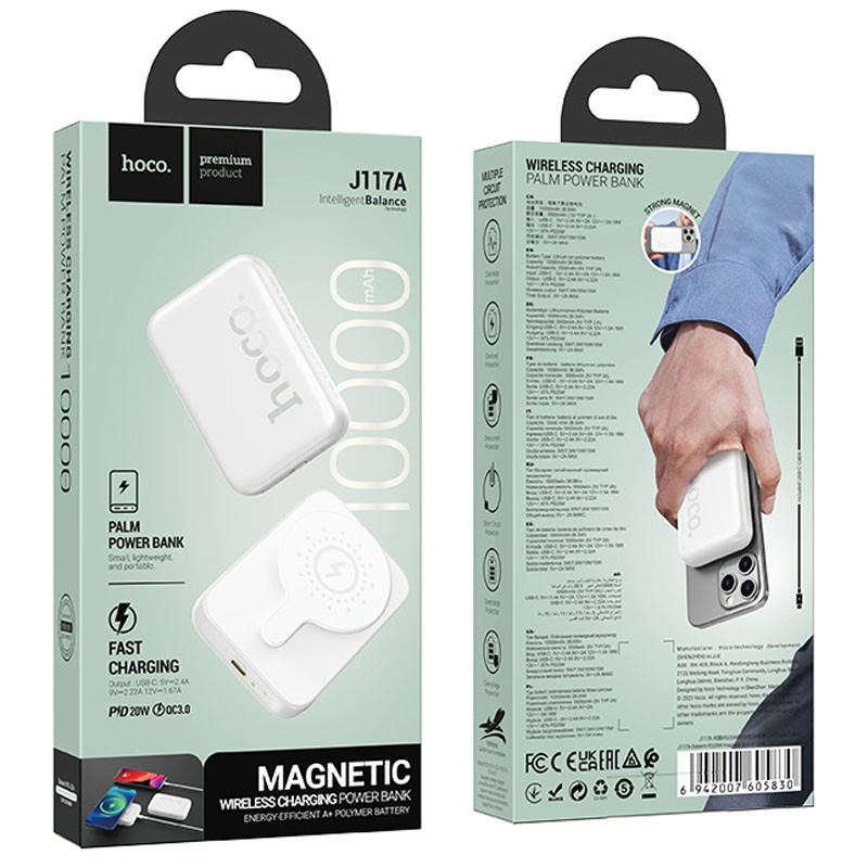 Повербанк Power Bank Hoco J117A Esteem PD20W з БЗП 10000 mAh - Зображення 4