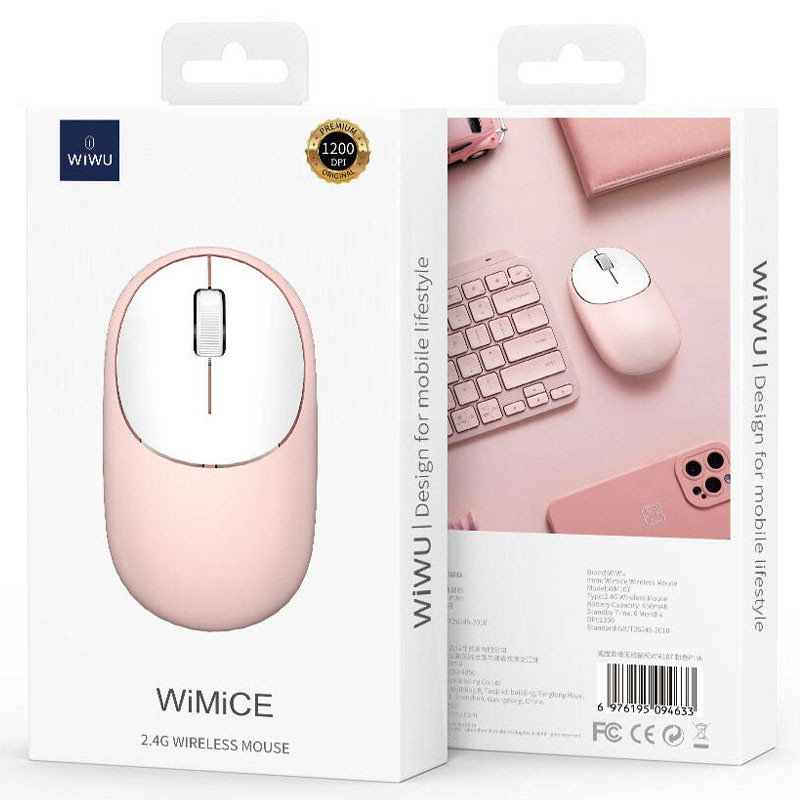 Миша бездротова WIWU WM107 Bluetooth + 2.4G - Зображення 6