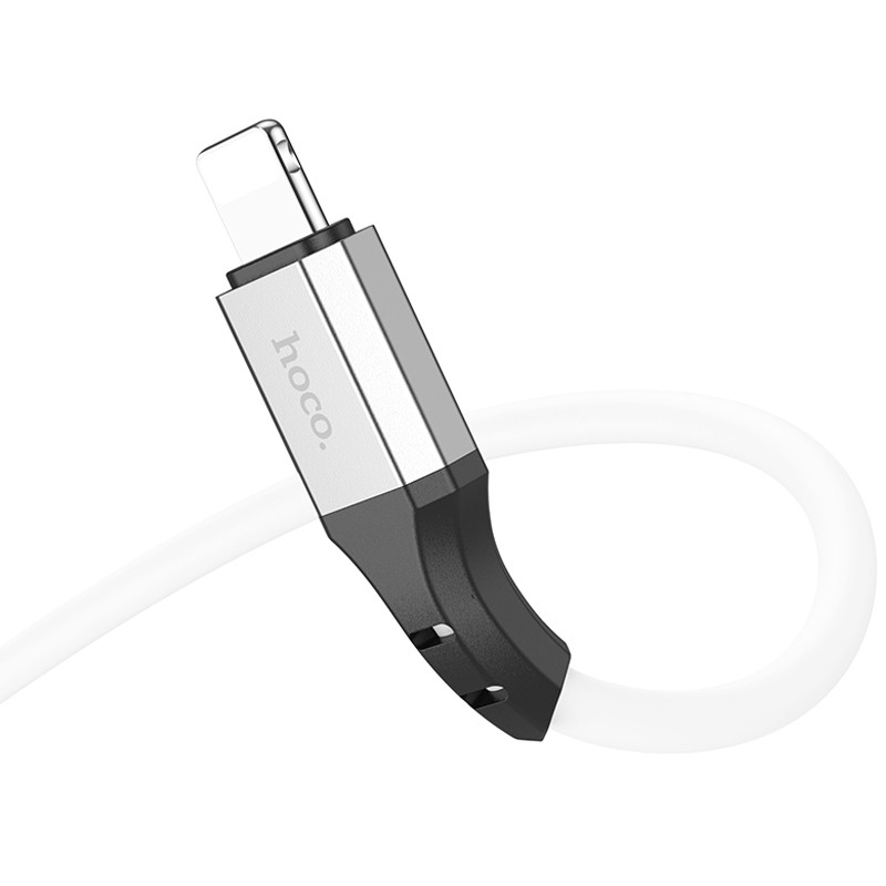 Дата кабель Hoco X86 Spear USB to Lightning (1m) - Зображення 3