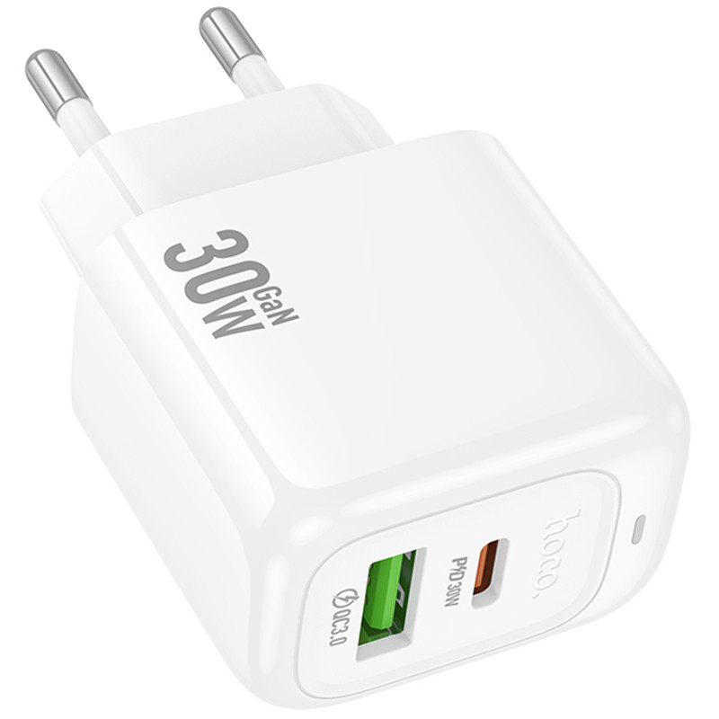 Мережевий зарядний пристрій Hoco CS55A Surplus PD30W+QC3.0 (1USB-A/1C) - Зображення 3