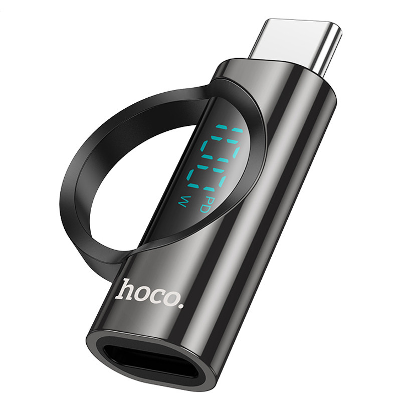 Перехідник Hoco UA32 Type-C male to Type-C female display adapter - Зображення 2
